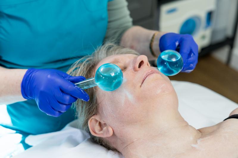 Brand photography Shamrock-5 facial treatments in Bedfordshire